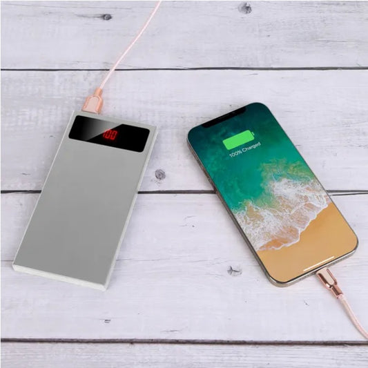 20000mAh Portable Power Bank Ultra-thin External Battery