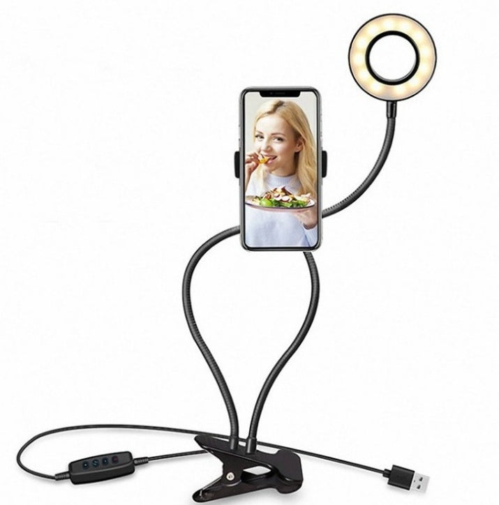 ED Selfie Ring Light with Tripod Stand – Perfect Lighting for Makeup, Live