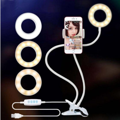 ED Selfie Ring Light with Tripod Stand – Perfect Lighting for Makeup, Live