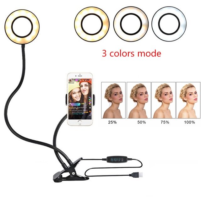 ED Selfie Ring Light with Tripod Stand – Perfect Lighting for Makeup, Live