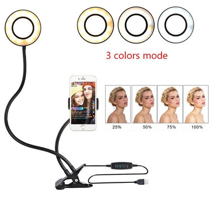 ED Selfie Ring Light with Tripod Stand – Perfect Lighting for Makeup, Live