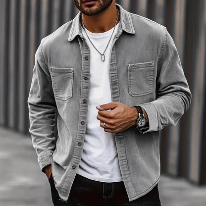 Fashion Spring Button Jacket Coat For Men