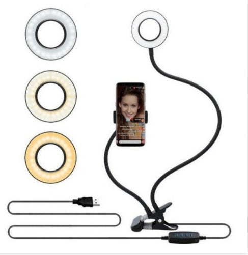 ED Selfie Ring Light with Tripod Stand – Perfect Lighting for Makeup, Live