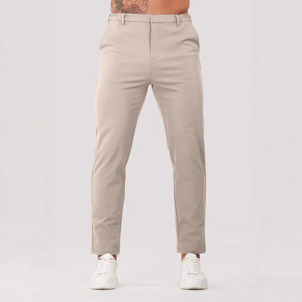 Solid Color Casual Men's Suit Pants Business All-match Trousers